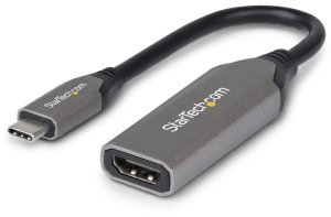 Adapter AV StarTech STARTECH.COM USB-C do HDMI Adapter 8K 60Hz i 4K 120Hz Thunderbolt i USB4 kompatybilny USBC na HDMI 2.1 konwerter USB-C Videoadapt 2