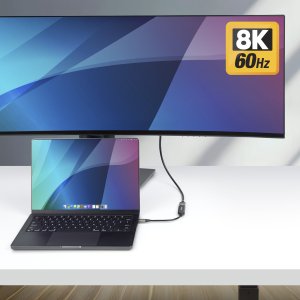 Adapter AV StarTech STARTECH.COM USB-C do HDMI Adapter 8K 60Hz i 4K 120Hz Thunderbolt i USB4 kompatybilny USBC na HDMI 2.1 konwerter USB-C Videoadapt 5