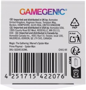 Gamegenic : Magic the Gathering - Marvel's Spider-Man - Prime Playmat - Spider Man 14