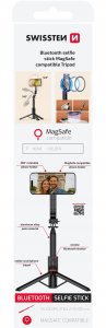 Swissten Bluetooth Selfie Stick Tripod (compatible with MagSafe) 8