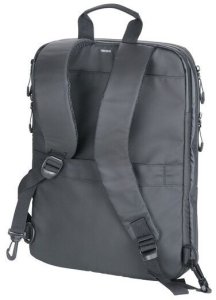 Plecak na laptopa TROIKA Black Expandable, 16", czarny 2