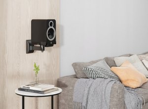 Uchwyt na Głośnik Ścienny Uniwersalny MX-045 2szt. do kolumn satelit regulowany 12