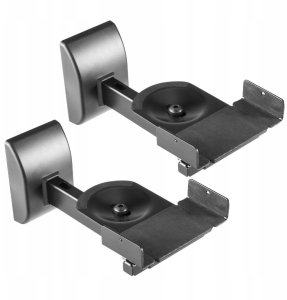 Uchwyt na Głośnik Ścienny Uniwersalny MX-045 2szt. do kolumn satelit regulowany 2