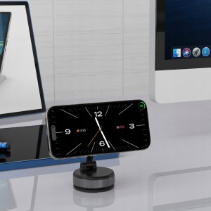 Uchwyt samochodowy Wozinsky WUSM-01 magnetyczny na deskę rozdzielczą/szybę - czarny 4