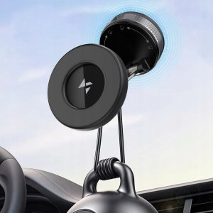 Uchwyt samochodowy Wozinsky WUSM-01 magnetyczny na deskę rozdzielczą/szybę - czarny 7