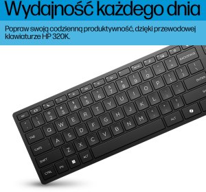 Klawiatura HP 320K (9SR37UT#ARK) 4