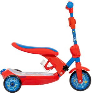 Hulajnoga elektryczna Spidey Bubble 2w1 z siedziskiem od 3 lat, 6+ bez siedziska Huffy 6