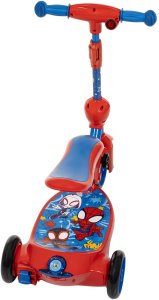 Hulajnoga elektryczna Spidey Bubble 2w1 z siedziskiem od 3 lat, 6+ bez siedziska Huffy 7