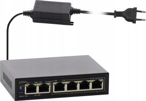 S64-40W PULSAR Switch 6-portowy Fast Ethernet, 4 porty PoE 2