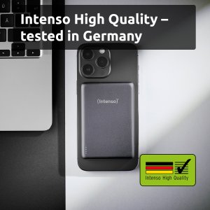 Powerbank Intenso Powerbank MW10000 szary 10000 mAh magnetic wireless 5