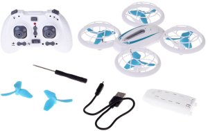 Quadcopter Led Dron efektowne Oświetlenie Super Akrobacje + pilot RC0737 EDUKAMP 2