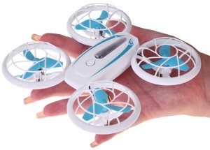 Quadcopter Led Dron efektowne Oświetlenie Super Akrobacje + pilot RC0737 EDUKAMP 6