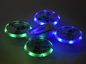 Quadcopter Led Dron efektowne Oświetlenie Super Akrobacje + pilot RC0737 EDUKAMP 8