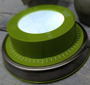 Minutnik JVD Cyfrowy Zielony 4