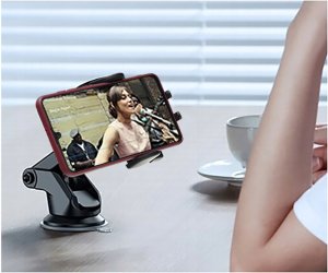 UCHWYT DO SAMOCHODU MOCOWANIE TELEFONU NA SZYBĘ DESKĘ SAMOCHODOWY MOCNY 8