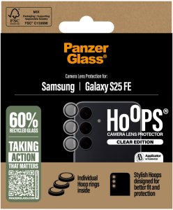 PanzerGlass s Hoops Transparent Camera Lens Protector Samsung Galaxy new S24 FE (PG64076) 3