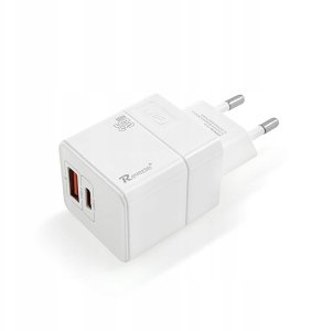 SZYBKA Ładowarka sieciowa USB TYP-C 35W GaN QC 3.0 KOSTKA uniwersalna 4