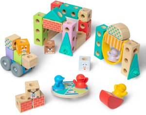 Melissa & Doug - Blockables Stadt Spielset 11