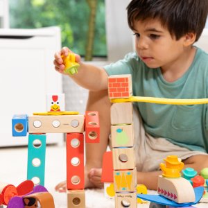 Melissa & Doug - Blockables Stadt Spielset 5