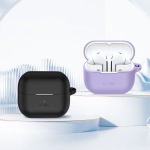 TECH-PROTECT SILICONE HOOK SAMSUNG GALAXY BUDS 3 / 3 FE / 3 PRO LAVENDER 3