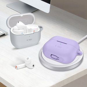 TECH-PROTECT SILICONE HOOK SAMSUNG GALAXY BUDS 3 / 3 FE / 3 PRO LAVENDER 4