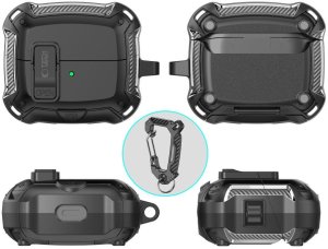 TECH-PROTECT CARBONOX MAGSAFE SAMSUNG GALAXY BUDS 3 / 3 FE / 3 PRO BLACK 3