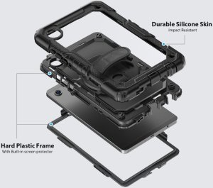 TECH-PROTECT SOLID GALAXY TAB A9 / A11 8.7 X110 / X115 / X133 / X135 BLACK 4