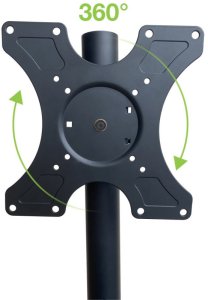 Stojak wózek mobilny do telewizora TV 32-60" do 40 kg regulowany półka AV 5