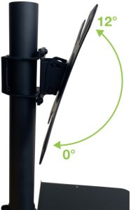 Stojak wózek mobilny do telewizora TV 32-60" do 40 kg regulowany półka AV 7