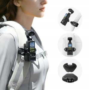 Uchwyt Mocowanie do Plecaka Szelek Paska Obudowa Osłona DJI Osmo Pocket 3 / S3-JFM-02-TDJ 5