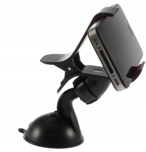 AP66 UCHWYT SAMOCHODOWY NA TELEFON NA KOKPIT Z KLIPSEM NA SZYBĘ Z PRZYSSAWKĄ 5