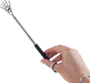 IM014 ŁAPKA DO DRAPANIA PLECÓW TELESKOPOWA METALOWA SKŁADANA MASAŻER DRAPACZKA 9