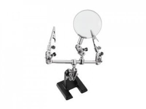 BB81 Zestaw trzecia ręka lupa + uchwyt do lutowania 2