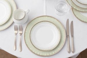 Serwis obiadowy dla 12 osób 44 el. Yvonne Nimfa H115 2