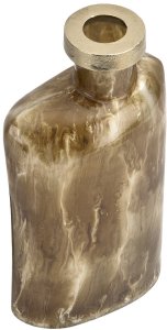 Wazon szklany 30 cm beżowo-brązowy IR0036 4