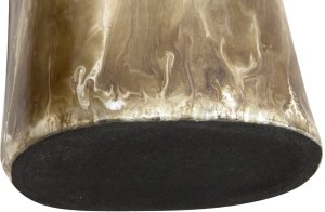 Wazon szklany 30 cm beżowo-brązowy IR0036 5