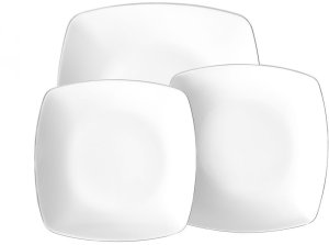 Serwis obiadowy dla 12 osób 44 el. Akcent Platynowa Linia 9718 2