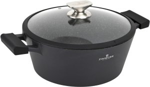 Garnek z pokrywką 28cm Black Stone 2