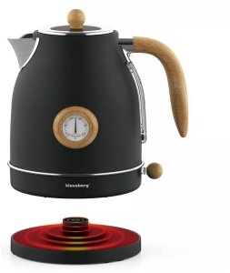 Czajnik elektryczny z termometrem 1,7 L czarny KB-7907 3