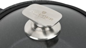 Garnek z pokrywką 24cm Black Stone 8