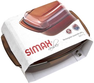 Simax Naczynie żaroodporne 3,5 L Amber 8