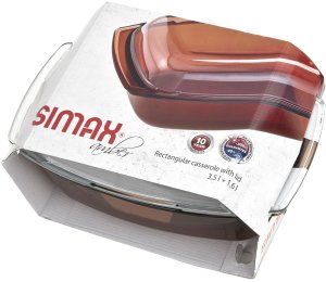 Simax Naczynie żaroodporne 3,5 L Amber Clear 8