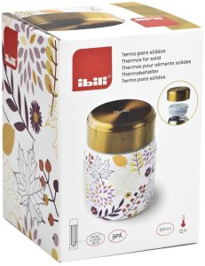 Ibili Termos obiadowy 0,5 L 721450H złoto - biały 8