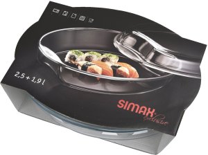 Naczynie żaroodporne owalne 4,4 L Smart Touch Simax 7