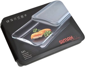 Simax Naczynie żaroodporne z pokrywką 3,5 L Smart Touch 7