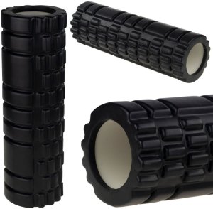 GG75 ROLLER WAŁEK DO MASAŻU ĆWICZEŃ CROSSFIT MASAŻER Z WYPUSTKAMI EVA DUŻY JOGA 7