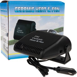 SM53 GRZEJNIK SAMOCHODOWY FARELKA NAGRZEWNICA 12V DMUCHAWA NA SZYBE ZAPALNICZKI 2