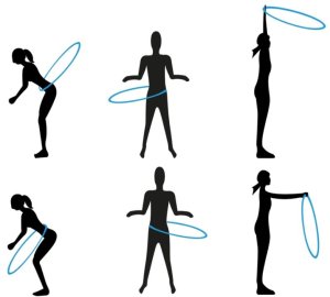 SP11 HULA HOOP WYSZCZUPLAJĄCE Z MASAŻEM cieżkie duże 8