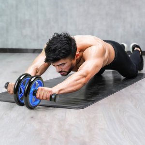 TG56498 WAŁEK ROLLER DO ĆWICZEŃ KÓŁKO podwójne podkładka 11