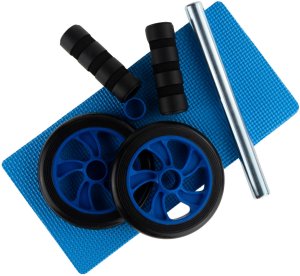 TG56498 WAŁEK ROLLER DO ĆWICZEŃ KÓŁKO podwójne podkładka 3